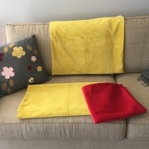 Gorgeous Ultrasuede  Pillow Covers